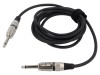 Cablu Audio TASKER Jack 6,3mm 3m Mono TK133 2pin Metal Negru