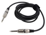 Cablu Audio Jack 6,3mm 3m Negru