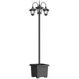 Outsunny St&acirc;lp solar pentru grădină | Aosom Romania