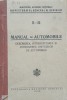 Carte veche manual de automobile 1933