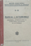 Carte veche manual de automobile 1933