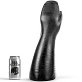 All Black-Dildo pentru Fisting 39 cm-Silicon