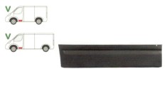 Panou reparatie usa fata VW TRANSPORTER (T4)/CARAVELLE/MULTIVAN, 07.1990-03.2003, partea stanga, inferior; pana la prima linie a caroseriei; inaltime