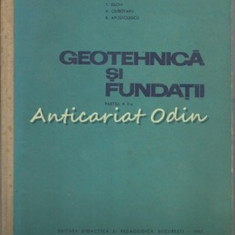 Geotehnica Si Fundatii II - T. Silon, V. Ciubotaru - Tiraj: 630 Exemplare