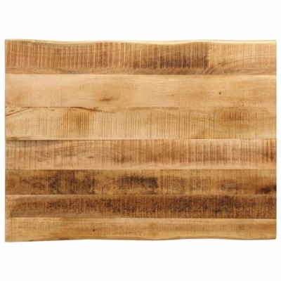 vidaXL Blat de masă contur natural 70x60x3,8 cm lemn masiv mango brut foto