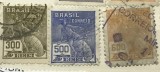 Timbre America Interbelica TMB1AMC Brazilia - reis - set/lot/serie 3
