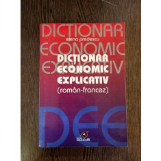Elena Predescu Dictionar economic explicativ roman-francez
