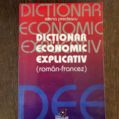 Elena Predescu Dictionar economic explicativ roman-francez