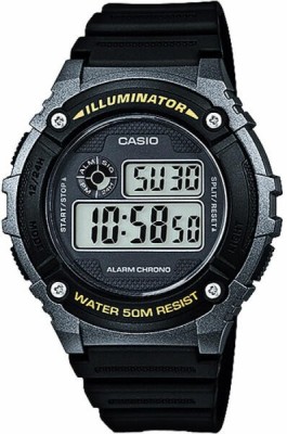 Ceas Barbati, Casio, Collection W-21 W-216H-1B - Marime universala foto