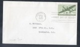 United States 1941 Postal flights 8c FDC K.502
