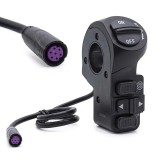 Butoane pe ghidon pentru intermitent, lumini, claxon și motoare 3F 32 cm ORIGINAL Smartgyro Crossover Dual