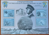 TAAF(Antartia Fr.) -2005- &#039;&#039;50 ani lucru la Pol&#039;&#039;- COLITA-rara!-Nestamt-MNH, Nestampilat