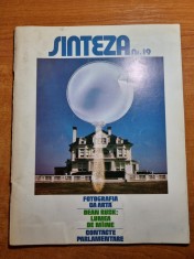 revista sinteza nr. 19/1975-revista ambasadei americane la bucuresti
