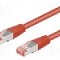 Cablu patch cord, Cat 6a, lungime 3m, S/FTP, Goobay - 93786