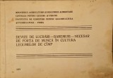 DEVIZE DE LUCRARI - BAREMURI - NECESAR DE FORTA DE MUNCA IN CULTURA LEGUMELOR DE CAMP-INSTITUTUL DE CERCETA-239658