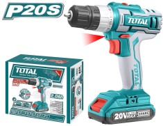 TOTAL - Masina de gaurit cu acumulator 20V-2.0Ah L foto