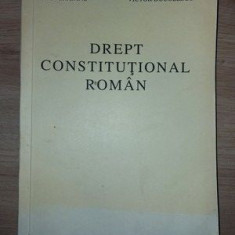 Drept constitutional roman- Dan Ciobanu, Victor Duculescu