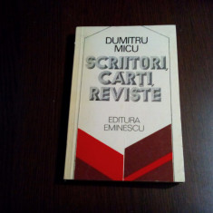 SCRIITORI, CARTI, REVISTE - Dumitru Micu (dedicatie-autograf) -1980, 305 p.