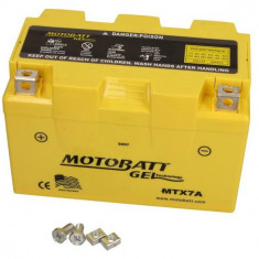 Baterie Moto Motobatt 7Ah 110A 12V MTX7A