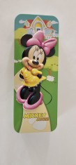 PENAR METALIC Minnie Mouse CU 2 LOCASURI , NOU NOUT !