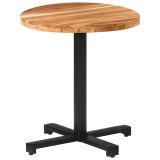 Cumpara ieftin Masa de bistro, &Oslash;70x75 cm, lemn masiv de acacia, rotunda