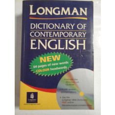 LONGMAN - DICTIONARY OF CONTEMPORARY ENGLISH