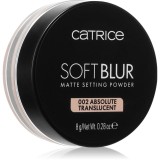 Catrice Soft Blur Matte Setting Powder pudră liberă pentru fixare culoare 002 Absolute Translucent 8 g