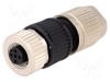 Conector M12 4 pini mamă drept IP67 HARTING HARAX 50V IDC