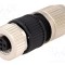 Conector M12 4 pini mamă drept IP67 HARTING HARAX 50V IDC