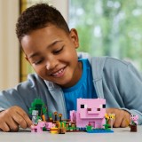LEGO Minecraft Casa-Purcelus 21268, set de constructie cu 238 piese