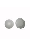 Cumpara ieftin Set 2 bucati opritor pentru usi de interior, Evotools, plastic moale cu adeziv, translucid