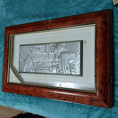 Tablou Alian argint 925 foto