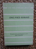 CINCI POETI ROMANZI - Ion Carion (traducere) - Editura Albatros, 1972