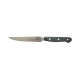 Cutit steak profesional 11cm, lama zimtata otel 5Cr15MoV, maner ABS negru Breckner Germany