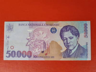 Bancnota 50000 lei 1996 - UNC foto