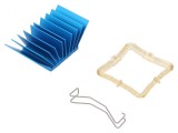 Radiator BGA Albastru 29x29mm