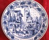 FARFURIE CERAMICA ROYAL GOEDEWAAGEN BLUE DELFT OLANDA COLECTIA MESERII - TAPETAR 24 CM