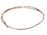 Conducta frana cupru cu niplu diametru 4,75 mm, filet exterior, Grosime perete 0,9 mm, filet M10x1/M12x1, lungime 1400 mm