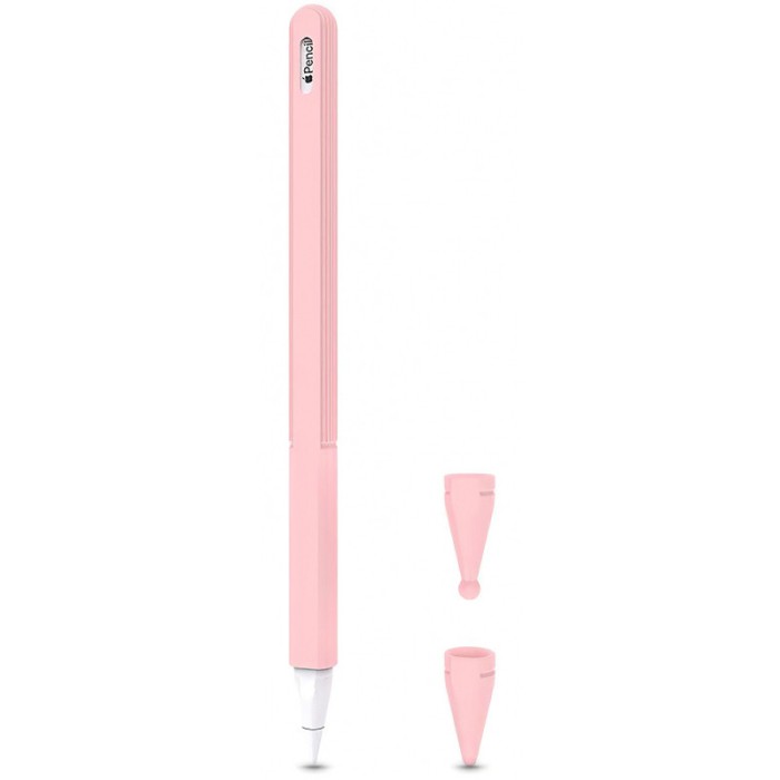 Husa TECH-PROTECT SMOOTH pentru Apple Pencil 2, Roz