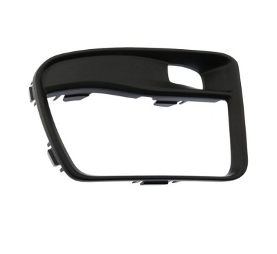 Grila bara protectie, spoiler Jeep Grand Cherokee (Wl), 2021-, montare fata, dreapta, negru; gauri proiectoare, RapidAuto foto