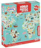 Cumpara ieftin Puzzle - Harta lumii (96 piese), Grafix