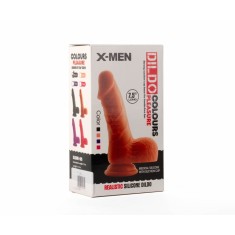 X-MEN 3 - Dildo realist, negru, 19 cm
