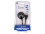Cablu USB 2.0 A-A Nichelat 1.5m Negru