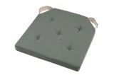 Pernă De Scaun Velcro Duo Verde/In 38X38 Cm, Culoare Verde/In, 100% Bumbac