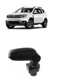 Cumpara ieftin Cotiera auto din piele neagra pentru Dacia Duster I (2010-2017)