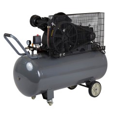 Compresor aer Stager HMV0.6 200, 200L, 8bar, 600L min, trifazat, angrenare curea