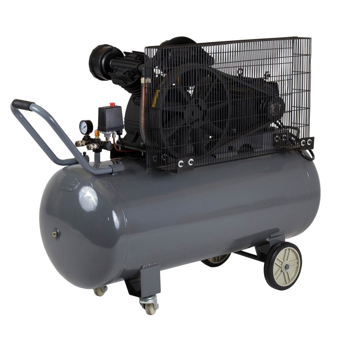 Compresor aer Stager HMV0.6 200, 200L, 8bar, 600L min, trifazat, angrenare curea