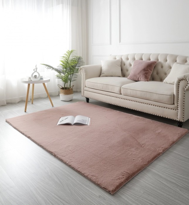 Blanita Model Lop, Antiderapant, Roz 020, Diverse Dimensiuni, 1650 gr/mp - 140x200
