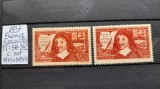 1937-Franta-YT341,342-c.set-MH+MNH-Y.T=14E, Nestampilat