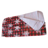 Fata de masa pentru Craciun dreptunghiulara Smiry, 100 x 139 cm, vinil, multicolor